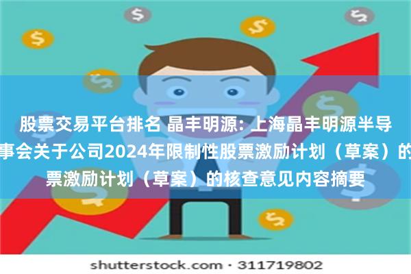 股票交易平台排名 晶丰明源: 上海晶丰明源半导体股份有限公司监事会关于公司2024年限制性股票激励计划（草案）的核查意见内容摘要