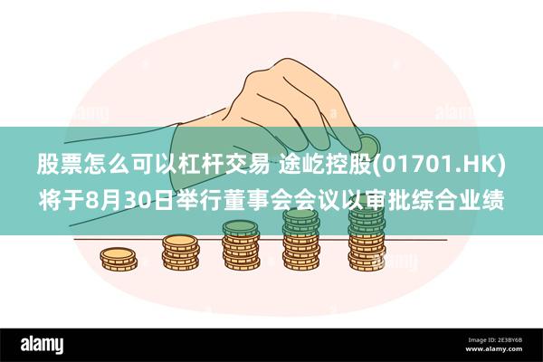 股票怎么可以杠杆交易 途屹控股(01701.HK)将于8月30日举行董事会会议以审批综合业绩