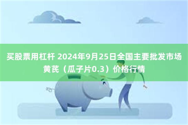 买股票用杠杆 2024年9月25日全国主要批发市场黄芪（瓜子片0.3）价格行情