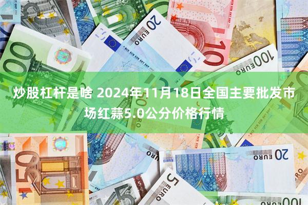 炒股杠杆是啥 2024年11月18日全国主要批发市场红蒜5.0公分价格行情