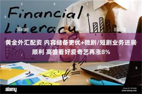 黄金外汇配资 内容储备更优+微剧/短剧业务进展顺利 高盛看好爱奇艺再涨8%