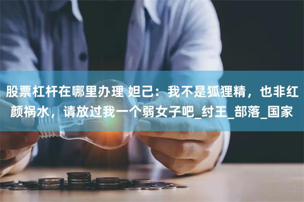 股票杠杆在哪里办理 妲己：我不是狐狸精，也非红颜祸水，请放过我一个弱女子吧_纣王_部落_国家